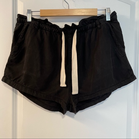 HARLOW Womens Stella Tencel Short Washed black colour size L - Picture 5 of 10